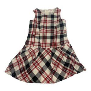 Plaid Sleeveless Girls Dress By The Childrens Place Size 5